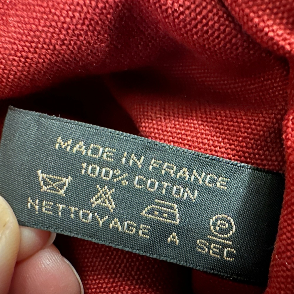Hermes canvas Red crossbody Bag - Picture 13 of 13